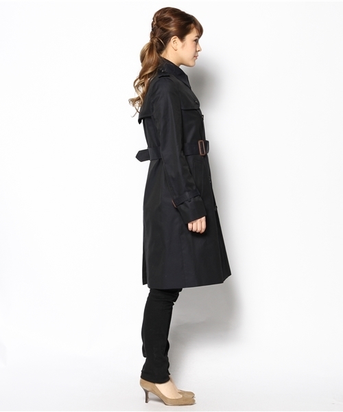 SHIPS for women(シップスフォーウィメン)の「トレンチコート(トレンチコート・レディース・ベージュ/ネイビー・38/36)」の9枚目の写真