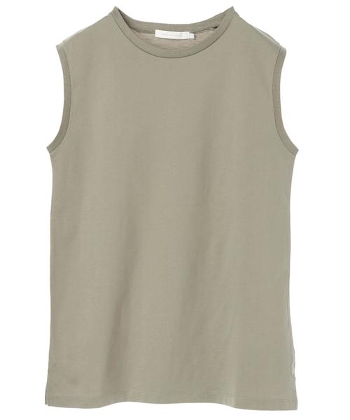 AMERICAN HOLIC(アメリカンホリック)の「ノースリーブT(Tシャツ/カットソー・レディース・グレー系その他/オフホワイト/カーキ/ブラック/キャメル・L/M)」の10枚目の写真