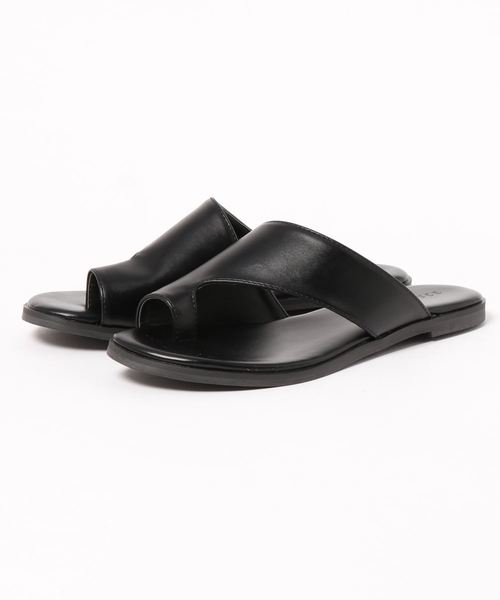 KOBE LETTUCE(コウベレタス)の「トングフラットサンダル(サンダル・レディース・パイソン/ベージュ/ブラック/ダークブラウン/ホワイト/ブラウン系その他・M/S/LL/L)」の14枚目の写真