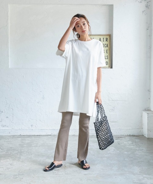 KOBE LETTUCE(コウベレタス)の「トングフラットサンダル(サンダル・レディース・パイソン/ベージュ/ブラック/ダークブラウン/ホワイト/ブラウン系その他・M/S/LL/L)」の9枚目の写真