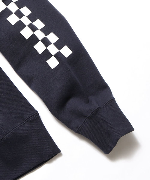 VANS(バンズ)の「VANS/ヴァンズ Checker Pull Over Hoodie(パーカー・メンズ・ネイビー/ブラック/グレー・M/L/XL)」の9枚目の写真