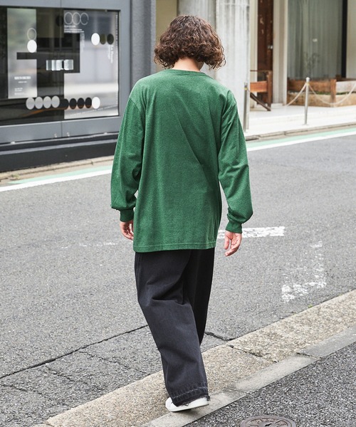 Carhartt カーハートビッグサイズ ワンポイントロゴ 長袖カットソー（Tシャツ/カットソー）｜Carhartt（カーハート）