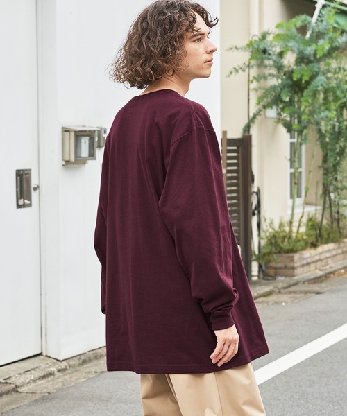 Carhartt カーハートビッグサイズ ワンポイントロゴ 長袖カットソー（Tシャツ/カットソー）｜Carhartt（カーハート）