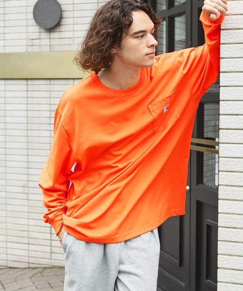 Carhartt カーハートビッグサイズ ワンポイントロゴ 長袖カットソー（Tシャツ/カットソー）｜Carhartt（カーハート）