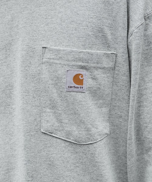 Carhartt カーハートビッグサイズ ワンポイントロゴ 長袖カットソー（Tシャツ/カットソー）｜Carhartt（カーハート）