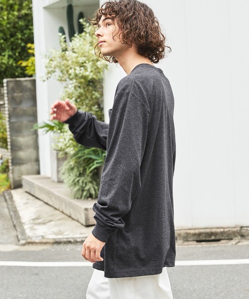 Carhartt カーハートビッグサイズ ワンポイントロゴ 長袖カットソー（Tシャツ/カットソー）｜Carhartt（カーハート）