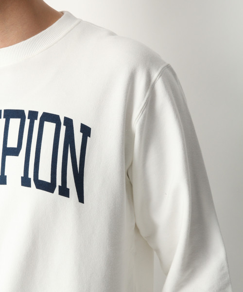 Champion(チャンピオン)の「【Champion】プリントスウェット/835693(スウェット・メンズ・ホワイト/ブラック/ライトパープル・MEDIUM/LARGE/X-LARGE)」の15枚目の写真