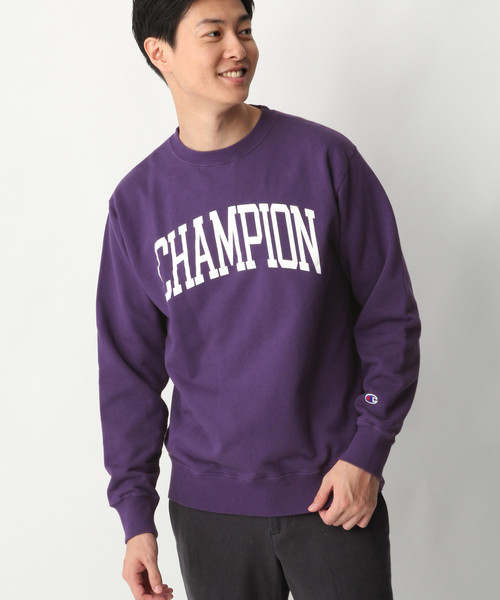 Champion(チャンピオン)の「【Champion】プリントスウェット/835693(スウェット・メンズ・ホワイト/ブラック/ライトパープル・MEDIUM/LARGE/X-LARGE)」の18枚目の写真