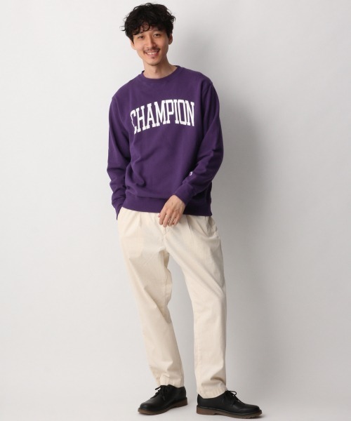 Champion(チャンピオン)の「【Champion】プリントスウェット/835693(スウェット・メンズ・ホワイト/ブラック/ライトパープル・MEDIUM/LARGE/X-LARGE)」の21枚目の写真