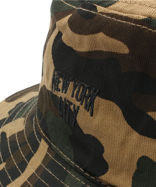 WEGO（ウィゴー）の「WEGO/NEWYORKCITYバケットハット（ハット・メンズ・ホワイト/ブラック/その他1・FREE）」の10枚目の写真