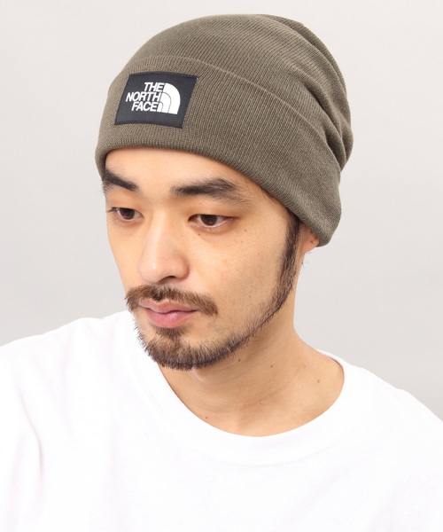 THE NORTH FACE（ザノースフェイス）の「THE NORTH FACE ニット キャップ（ニットキャップ/ビーニー・メンズ・ブラック/パープル/ネイビー/ブルー/ヘザーグレー/ブラウン系その他/レッド系その他/レッド/オレンジ/イエロー/グリーン系その他/カーキ・FREE）」の4枚目の写真