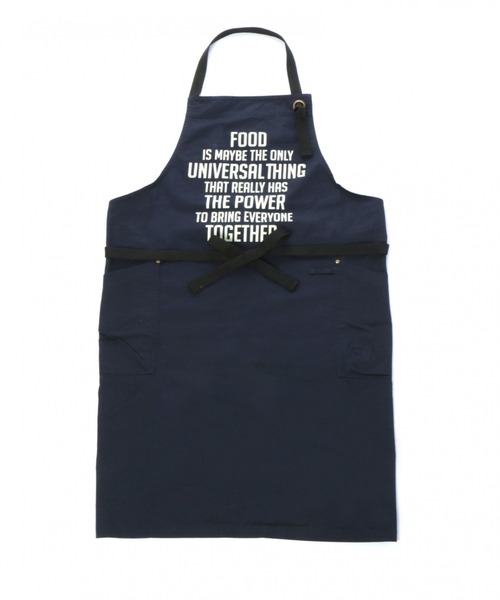 BAYFLOW(ベイフロー)の「BF FOODエプロン(エプロン・レディース・カーキ/ベージュ/ネイビー/ブラック/オレンジ・0)」の4枚目の写真