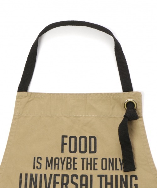 BAYFLOW(ベイフロー)の「BF FOODエプロン(エプロン・レディース・カーキ/ベージュ/ネイビー/ブラック/オレンジ・0)」の19枚目の写真