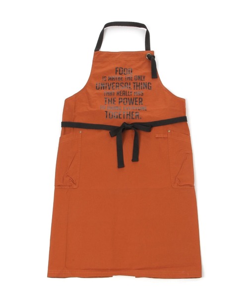 BAYFLOW(ベイフロー)の「BF FOODエプロン(エプロン・レディース・カーキ/ベージュ/ネイビー/ブラック/オレンジ・0)」の22枚目の写真