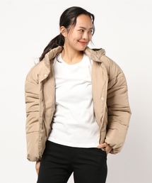 ベーシックビッグシルエットフェイクダウン中綿ジャケット