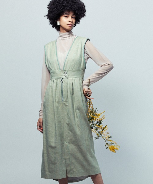 MAISON SPECIAL（メゾンスペシャル）の「カラーツイードワンピース