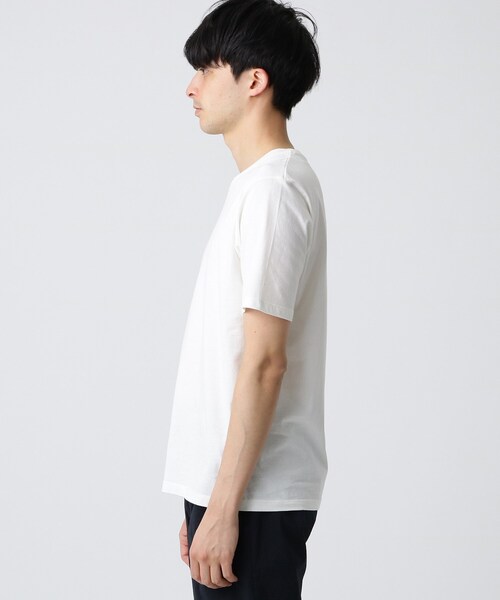 DRESSTERIOR（ドレステリア）の「【STORY 5月号掲載】天竺オーガニックコットン（綿）Tシャツ（Tシャツ/カットソー・メンズ・ホワイト/ブラック・90/92/91）」の6枚目の写真