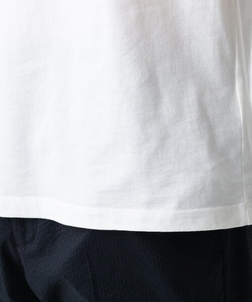DRESSTERIOR（ドレステリア）の「【STORY 5月号掲載】天竺オーガニックコットン（綿）Tシャツ（Tシャツ/カットソー・メンズ・ホワイト/ブラック・90/92/91）」の8枚目の写真