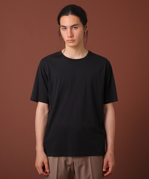 DRESSTERIOR（ドレステリア）の「【STORY 5月号掲載】天竺オーガニックコットン（綿）Tシャツ（Tシャツ/カットソー・メンズ・ホワイト/ブラック・90/92/91）」の18枚目の写真