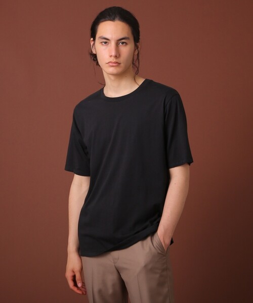 DRESSTERIOR（ドレステリア）の「【STORY 5月号掲載】天竺オーガニックコットン（綿）Tシャツ（Tシャツ/カットソー・メンズ・ホワイト/ブラック・90/92/91）」の19枚目の写真