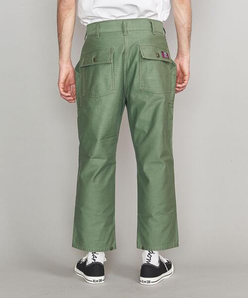 GUNG HO（ガンホー）の「【別注】 ＜GUNG HO＞ BACK SATIN BAKER/パンツ（その他パンツ・メンズ・オリーブ・28inch/33inch/31inch/29inch）」の2枚目の写真