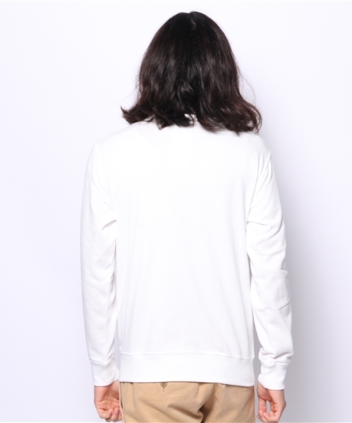 WEGO（ウィゴー）の「WEGO/アニマルモチーフスウェット（スウェット・メンズ・ホワイト/ネイビー・LARGE/MEDIUM）」の6枚目の写真