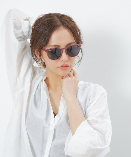 Rayban キャッツアイラウンド2 サングラス シングス のサングラス Rayban キャッツアイラウンド2 を購入できます Piche Lowell Things ロウェル Things ロウェル ファッション雑貨 シングス のファッション 純正売筋品