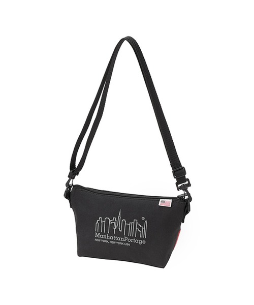 Manhattan Portage（マンハッタンポーテージ）の「Zuccotti Clutch Canvas Lite（ショルダーバッグ・メンズ・ブラック/ナチュラル・X-SMALL）」の10枚目の写真