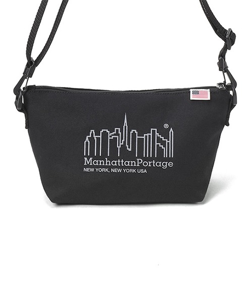 Manhattan Portage（マンハッタンポーテージ）の「Zuccotti Clutch Canvas Lite（ショルダーバッグ・メンズ・ブラック/ナチュラル・X-SMALL）」の11枚目の写真