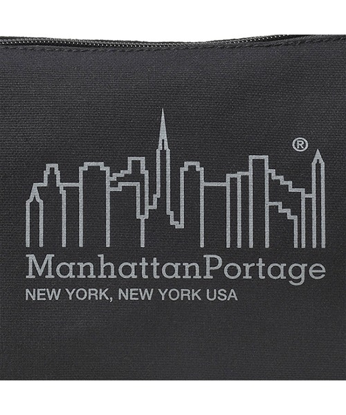 Manhattan Portage（マンハッタンポーテージ）の「Zuccotti Clutch Canvas Lite（ショルダーバッグ・メンズ・ブラック/ナチュラル・X-SMALL）」の19枚目の写真