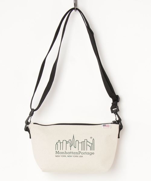 Manhattan Portage（マンハッタンポーテージ）の「Zuccotti Clutch Canvas Lite（ショルダーバッグ・メンズ・ブラック/ナチュラル・X-SMALL）」の21枚目の写真
