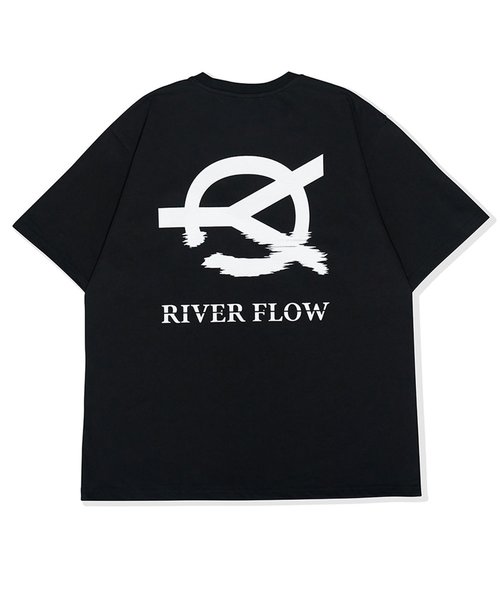OY(オーワイ)の「『OY/オーワイ』RIVER FLOW LOGO T/背中BIGロゴ半袖Tシャツ(Tシャツ/カットソー・メンズ・ホワイト/ブラック/ボルドー・FREE)」の9枚目の写真