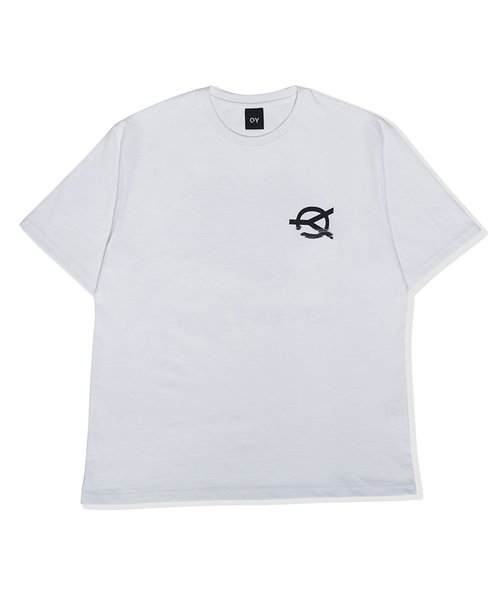 OY(オーワイ)の「『OY/オーワイ』RIVER FLOW LOGO T/背中BIGロゴ半袖Tシャツ(Tシャツ/カットソー・メンズ・ホワイト/ブラック/ボルドー・FREE)」の4枚目の写真