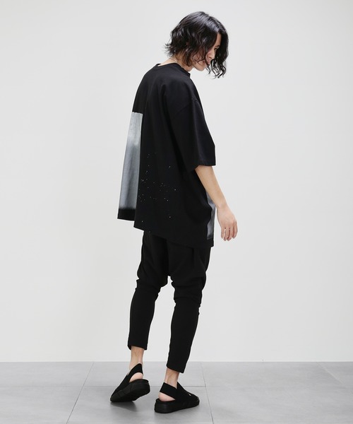 minsobi（ミンソビ）の「ハンドペインティングTシャツ（Tシャツ/カットソー・メンズ・ブラック・FREE）」の11枚目の写真