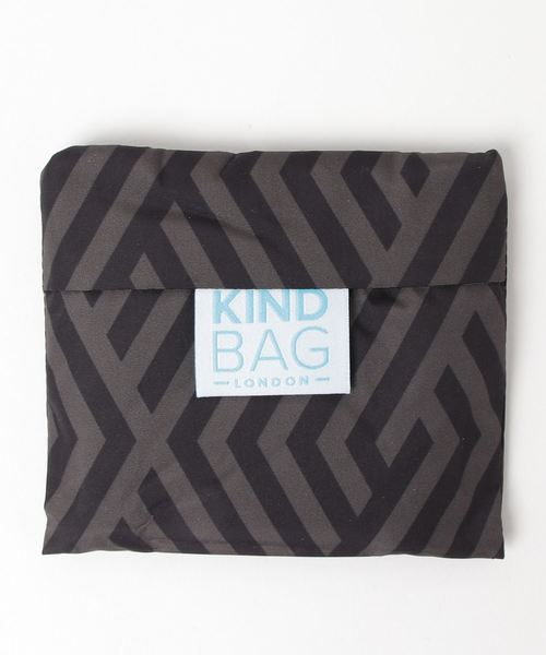 KIND BAG（カインドバッグ）の「〈KIND BAG/カインドバッグ〉プラスチック再生エコバッグ mini（エコバッグ/サブバッグ・レディース・ネイビー/ブラック×ホワイト/ブラック×グレー/グリーン/マルチ/カラフル/コーラル/グリーン×オレンジ/ブラック系その他/ライトブラウン/ブルーグリーン/ブラック/ライトブルー/パープル/ダークグリーン・ONE SIZE）」の16枚目の写真
