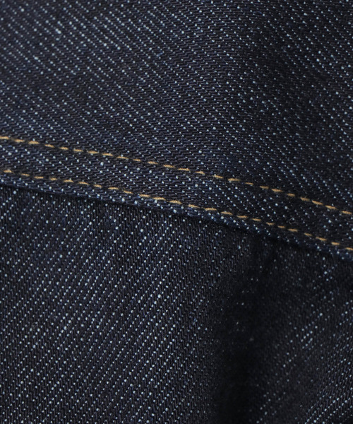 LBC(エルビーシー)の「【選べるセットアップ】LBCデニムノーカラージャケット(デニムジャケット・レディース・ネイビー/ブルー/オフホワイト/ベージュ/ダークグレー/ピンク/ブラウン/ブラック/カーキ/ライトブルー・M/L/LL/XL/FREE/XXL)」の22枚目の写真