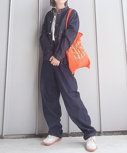数量限定☆再入荷】LBCデニムノーカラージャケット(セットアップ