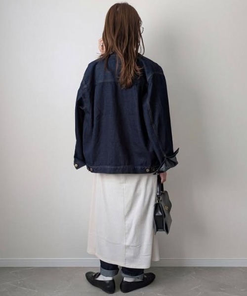 数量限定☆再入荷】LBCデニムノーカラージャケット(セットアップ