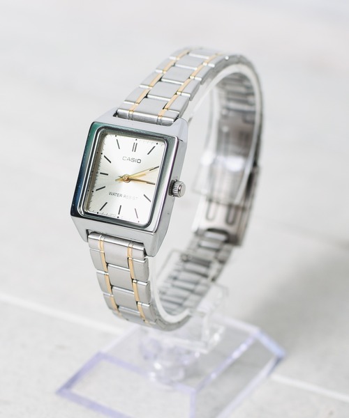 【CASIO】 ★クラシックアナログ★ レディースメタル腕時計 CASIO』クラシックメタルスクエア(アナログ腕時計)|CASIO
