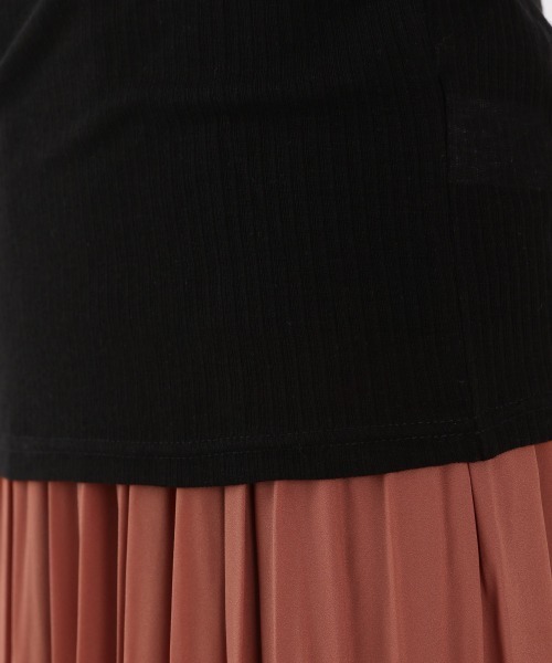 LOWRYS FARM(ローリーズファーム)の「シアータートルLS 895475(Tシャツ/カットソー・レディース・ブラック/イエロー/グリーン/アイボリー・FREE)」の9枚目の写真