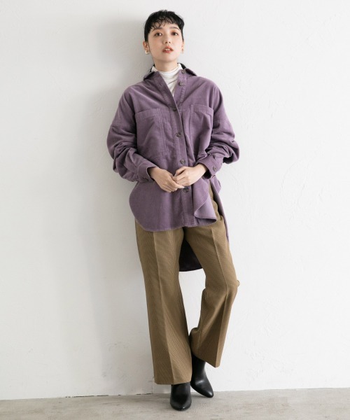 LOWRYS FARM(ローリーズファーム)の「シアータートルLS 895475(Tシャツ/カットソー・レディース・ブラック/イエロー/グリーン/アイボリー・FREE)」の19枚目の写真