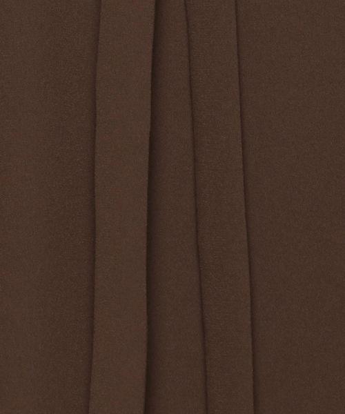 08sircus（ゼロエイトサーカス）の「＜08sircus＞BOW TIE BLOUSE/ブラウス（シャツ/ブラウス・レディース・ダークブラウン・0/1）」の6枚目の写真