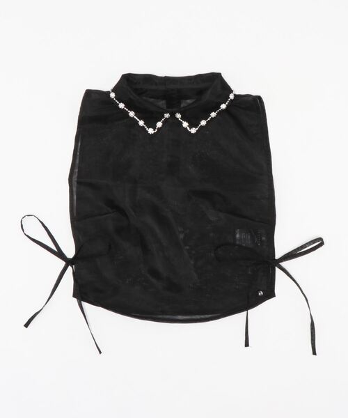 En オーガンジーつけ襟 付け襟 Lanvin 付け襟 En Lanvin Bleu ランバンオンブルー のファッション