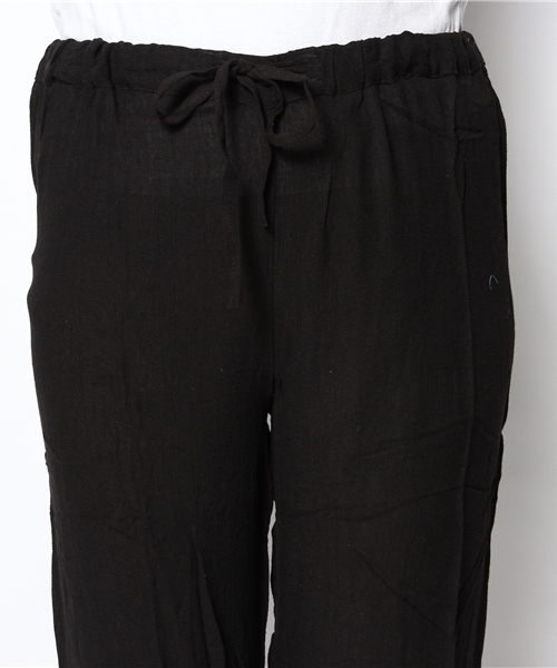 チャイハネ（チャイハネ）の「【チャイハネ】シンプル無地レーヨンパンツ（その他パンツ・レディース・オフホワイト/ブラック/ブラウン/パープル/ピンク/イエロー/グリーン・FREE）」の9枚目の写真