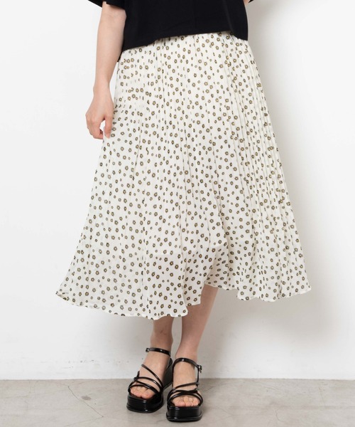 WEGO（ウィゴー）の「WEGO/プリーツロングスカート（スカート・レディース・ブラック/サックスブルー/その他1/アニマル/ドット/パープル系その他2/その他2/その他3/マルチ/その他4/その他5・FREE）」の9枚目の写真