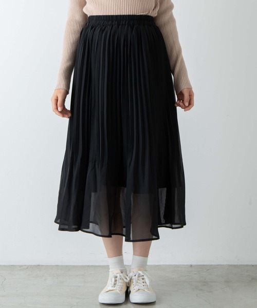 WEGO（ウィゴー）の「WEGO/プリーツロングスカート（スカート・レディース・ブラック/サックスブルー/その他1/アニマル/ドット/パープル系その他2/その他2/その他3/マルチ/その他4/その他5・FREE）」の22枚目の写真