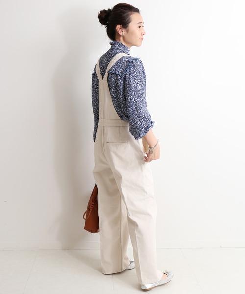 SLOBE IENA（スローブイエナ）の「プリムラフラワープリントピンタックブラウス【手洗い可能】◆（シャツ/ブラウス・レディース・サックスブルー/ブルー系その他・FREE）」の19枚目の写真