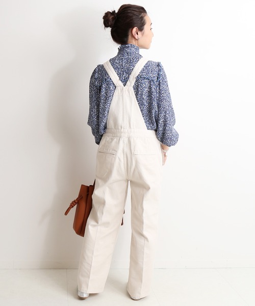 SLOBE IENA（スローブイエナ）の「プリムラフラワープリントピンタックブラウス【手洗い可能】◆（シャツ/ブラウス・レディース・サックスブルー/ブルー系その他・FREE）」の20枚目の写真