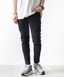 ATTACHMENT | STRETCH DENIM BIKER EASY JEANS(デニムパンツ)