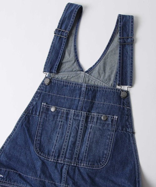 ZIP FIVE（ジップファイブ）の「【ZIP FIVE】 ヘビーウェイト 古着風 ヴィンテージ加工 スラブデニム ペインター オーバーオール パンツ（サロペット/オーバーオール・メンズ・ワンウォッシュ/インディゴブルー/ストライプ・MEDIUM/X-LARGE/LARGE/X-SMALL/SMALL）」の10枚目の写真